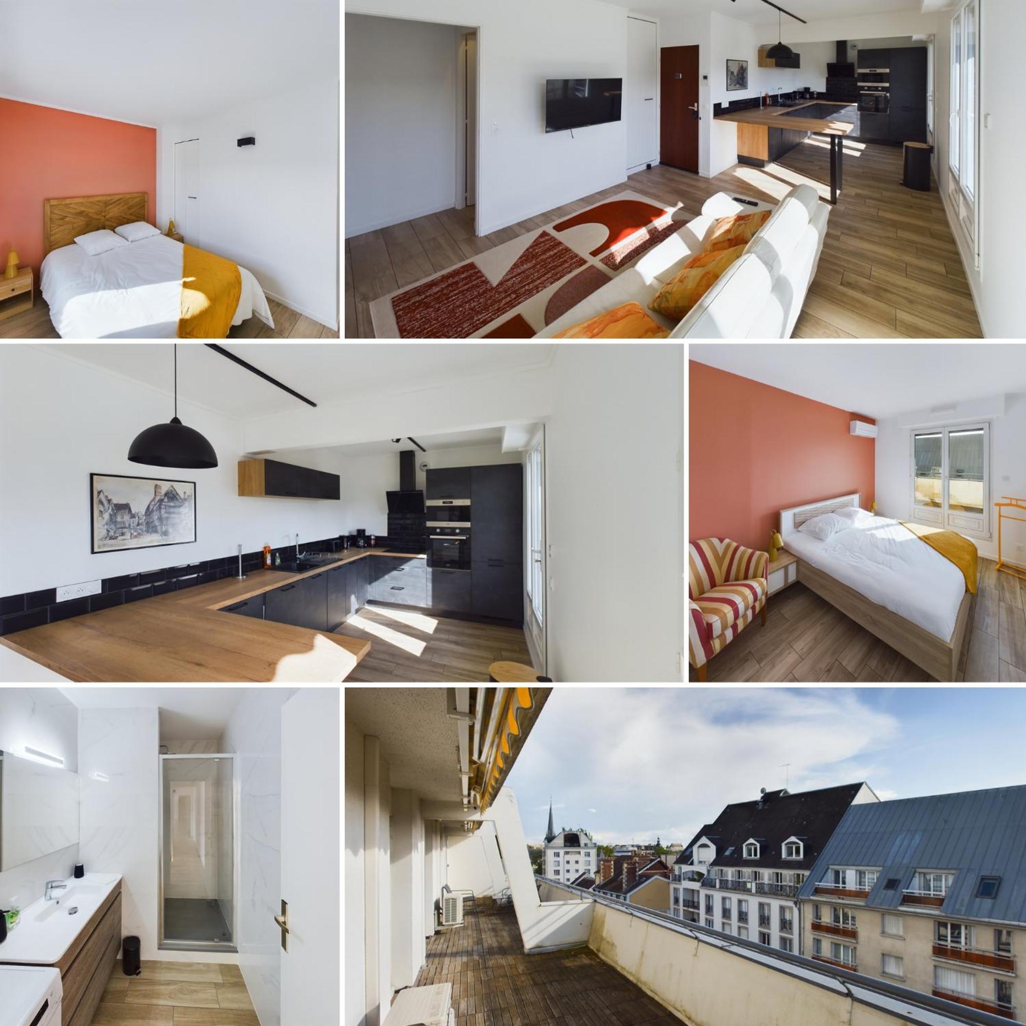 Le Panorama Premium - Superbe Vue Troyes Exterior foto